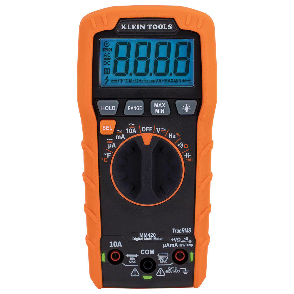 Klein Tools MM420 MM420 Digital Multimeter, Auto-Ranging, 600V - additional view