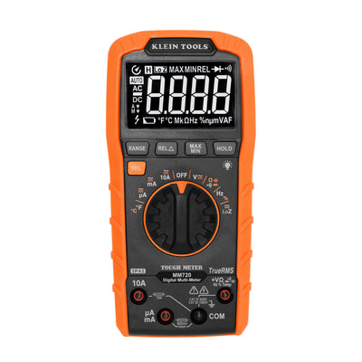 MM720 - Digital Multimeter, TRMS Auto-Ranging, 1000V, Temp, Low Impedance