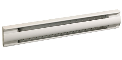 Ouellet Standard Baseboard Heater 1000/750W 240/208V white, 1206mm