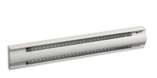 Ouellet Standard Baseboard Heater 1000W 208V White, 1206mm - Maple Electric Supply 