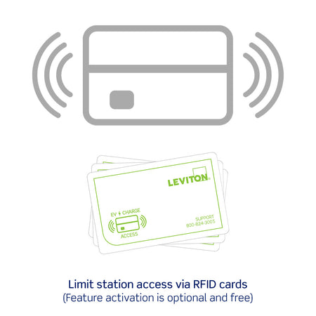 A photo of a , by EV480 48 Amp Level 2 Electric Vehicle Charging Station - EV Series - Leviton eCommerce - Maple Electric Supply in Canada