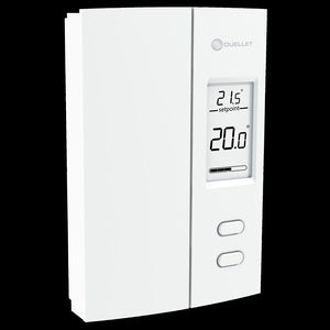 Ouellet Non Prog. Electronic Thermostat ICES-003 (EMI) Standard Compliant 12.5A @120-240V, , Ouellet - Maple Electric Supply 