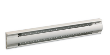 Ouellet Standard Baseboard Heater 1000W 208V White, 1206mm