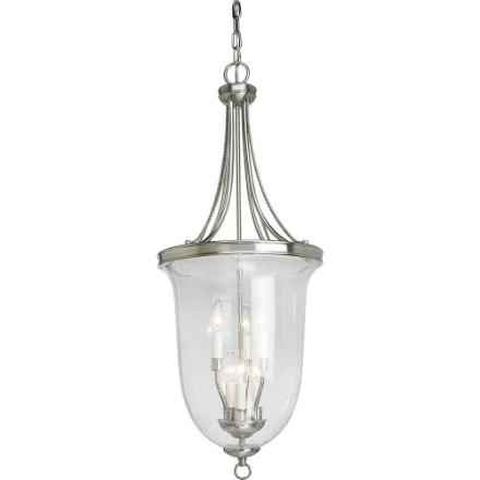 Progress Lighting Brushed Nickel 6-light Foyer Pendant - Maple Electric Supply 