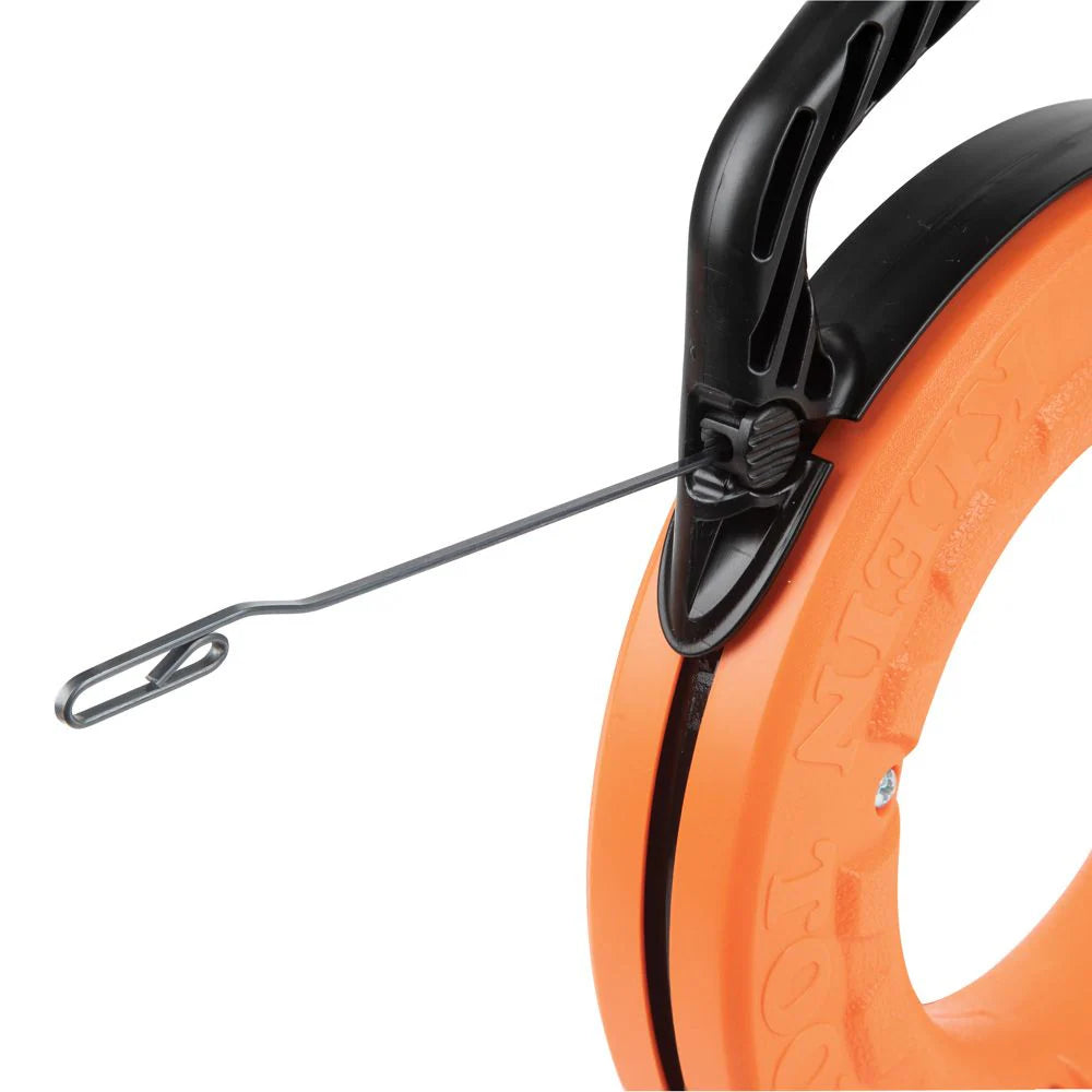 1/8-Inch Wide Steel Fish Tape 65-Foot, Steel Fish Tapes, Klein Tools - Maple Electric Supply 