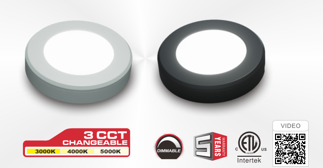 3CCT LED Puck Light - Maple Electric Supply 