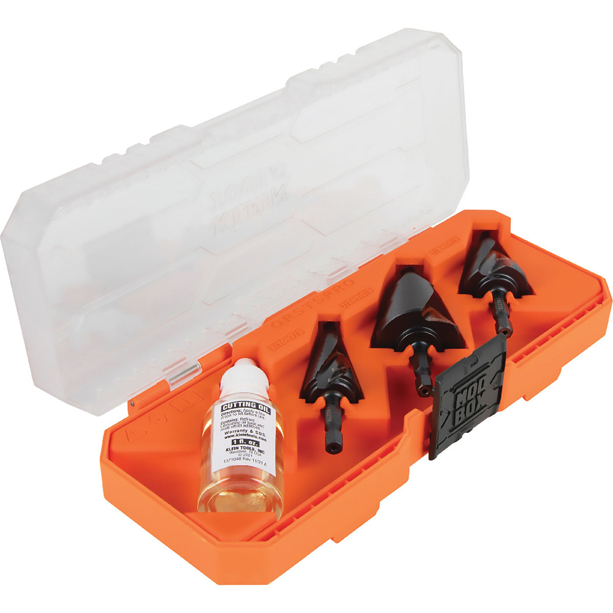 QRSTSPRO Premium Electrician's Quick Release Step Bit Set, 3 Piece