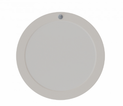 9″ 18W Plastic LED Slim Surface Round with Sensor | Sensor turns off after 1 min idle | 3000K,4000K,5000K | CRI 80 | White finish