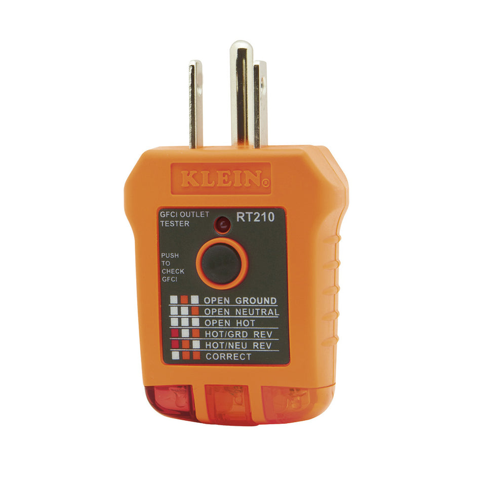 Klein Tools RT210 RT210 - Klein Tools GFCI Receptacle Tester - additional view