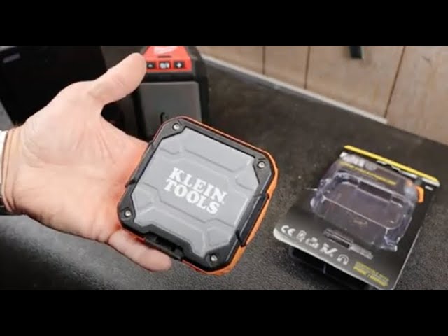 Wireless Jobsite Speaker, Jobsite Accessories, Klein Tools - Maple Electric Supply 