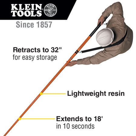 WireSpanner Plus™ Telescopic Pole