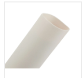 HEAT SHRINK THIN-WALL WHITE 3/8InchID X 4FT ..