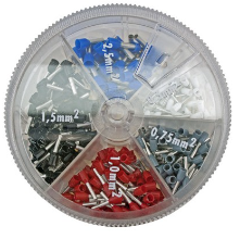 Insulated Ferrules: Assorted 22-14 awg 400pcs