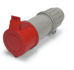 IP44 CONNECTOR 30A 3phase 480VAC 3P 4W SPLASHPROOF