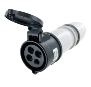 IP44 CONNECTOR 30A 3phase 600VAC 3P 4W SPLASHPROOF