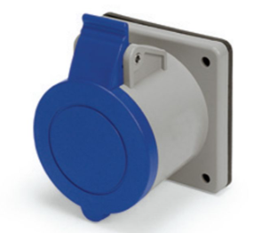 IP44 RECEPTACLE 20A 250VAC 2P 3W SPLASHPROOF Electrical Socket
