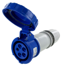 IP67 CONNECTOR 20A 3phase delta 250VAC 3P 4W WATERTIGHT
