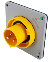IP67 INLET 20A 125VAC 2P 3W WATERTIGHT