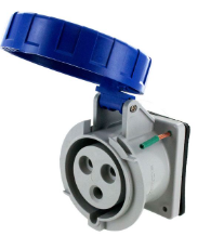 IP67 INLET 30A 250VAC 2P 3W WATERTIGHT