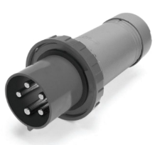 IP67 PLUG 30A  3phase delta 347/600  4P 5W  WATERTIGHT, Pin & Sleeve, Techspan - Maple Electric Supply 