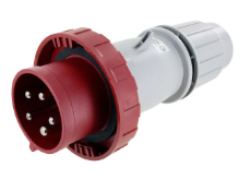 IP67 PLUG 30A  480VAC  2P 3W  WATERTIGHT, Pin & Sleeve, Techspan - Maple Electric Supply 