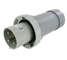 IP67 PLUG 60A 277VAC 2P 3W WATERTIGHT