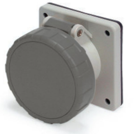 IP67 RECEPTACLE 20A 277VAC 2P 3W WATERTIGHT