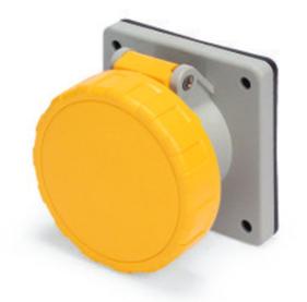 IP67 RECEPTACLE 30A 125VAC 2P 3W WATERTIGHT