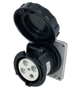 Socket Ip60 IP67 RECEPTACLE 60A 3Phase 600VAC 3P 4W WATERTIGHT – Maple Electric Supply