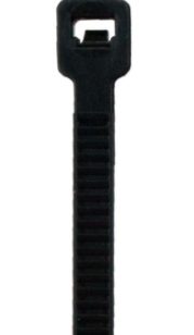 KSPEC CBL TIE LD 4Inch 15LB BLACK 100PK