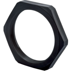 LOCK-NUT NYLON .500in NPT; Bag Qty 25 pc's..