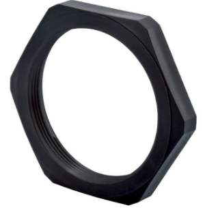 LOCK-NUT NYLON .500in NPT; Bag Qty 25 pc's..