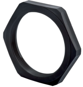 LOCK NUT NYLON PG-36; BAG QTY 10 PC'S..