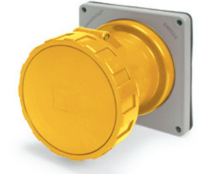 IP67 RECEPTACLE 60A  125VAC  2P 3W  WATERTIGHT - Maple Electric Supply 