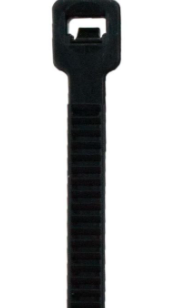 KSPEC CBL TIE LD 4Inch 15LB BLACK 100PK, Cable Ties, Techspan - Maple Electric Supply 