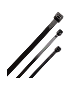 KSPEC CBL TIE LD 5in 40LB BLACK 1000PK, Cable Ties, Techspan - Maple Electric Supply 