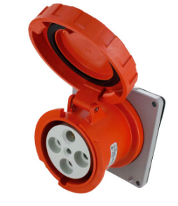 IP67 RECEPTACLE 100A  125/250VAC  3P 4W  WATERTIGHT - Maple Electric Supply 