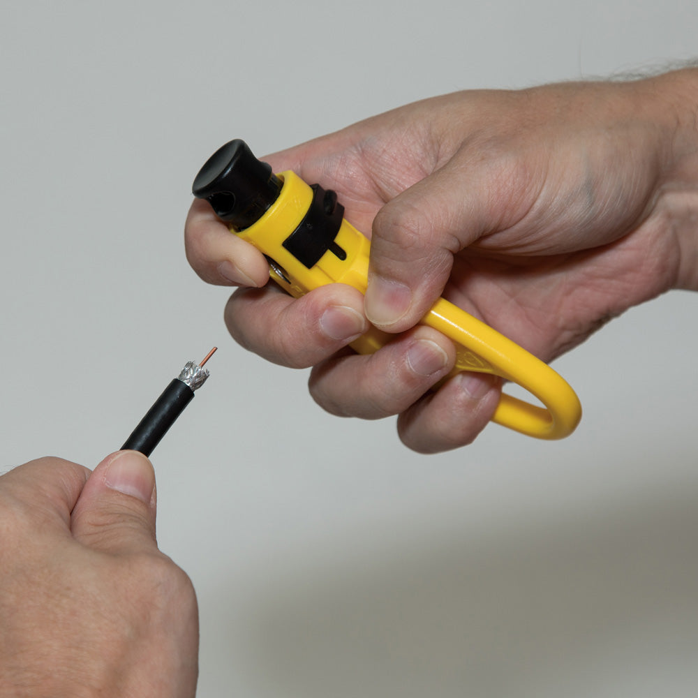 Coax Cable Stripper 2-Level, Radial