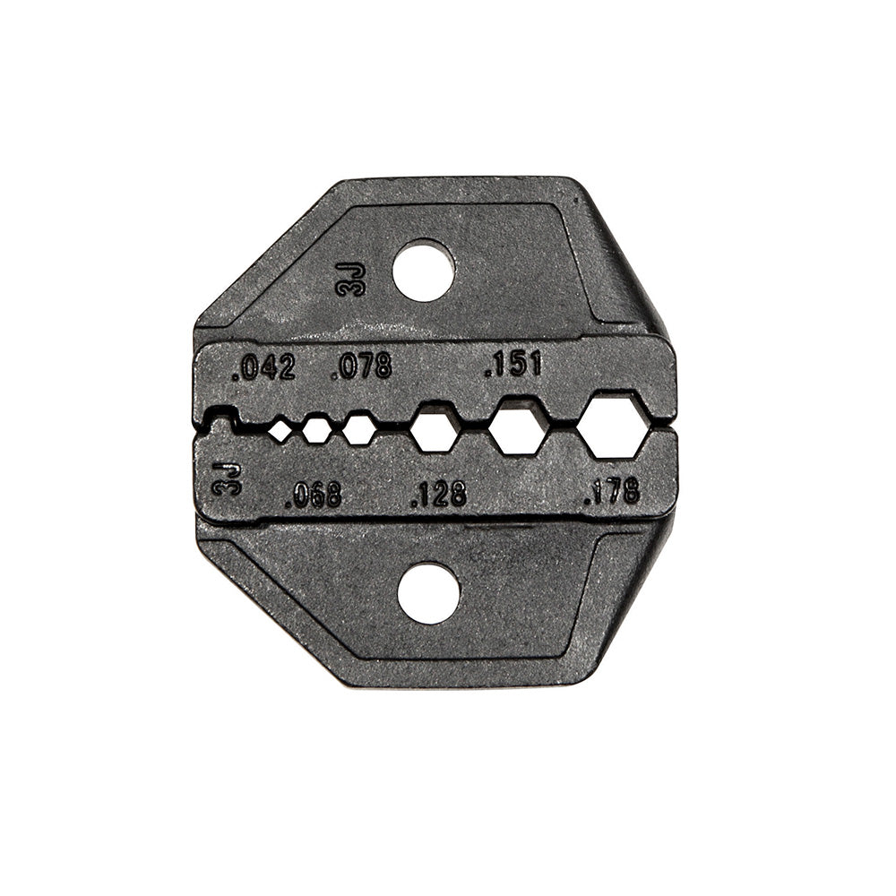 Die Set for RG174/179/Belden 8218 and Fiber Optic