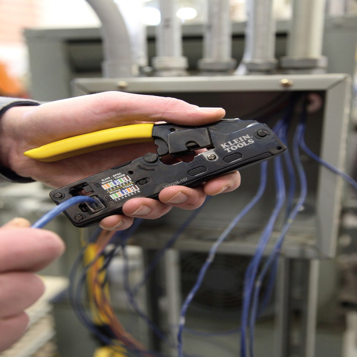 Compact Ratcheting Modular Crimper