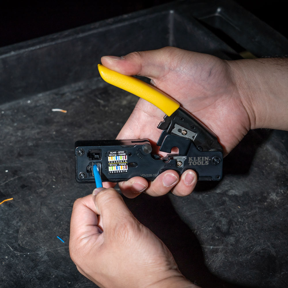 Compact Ratcheting Modular Crimper