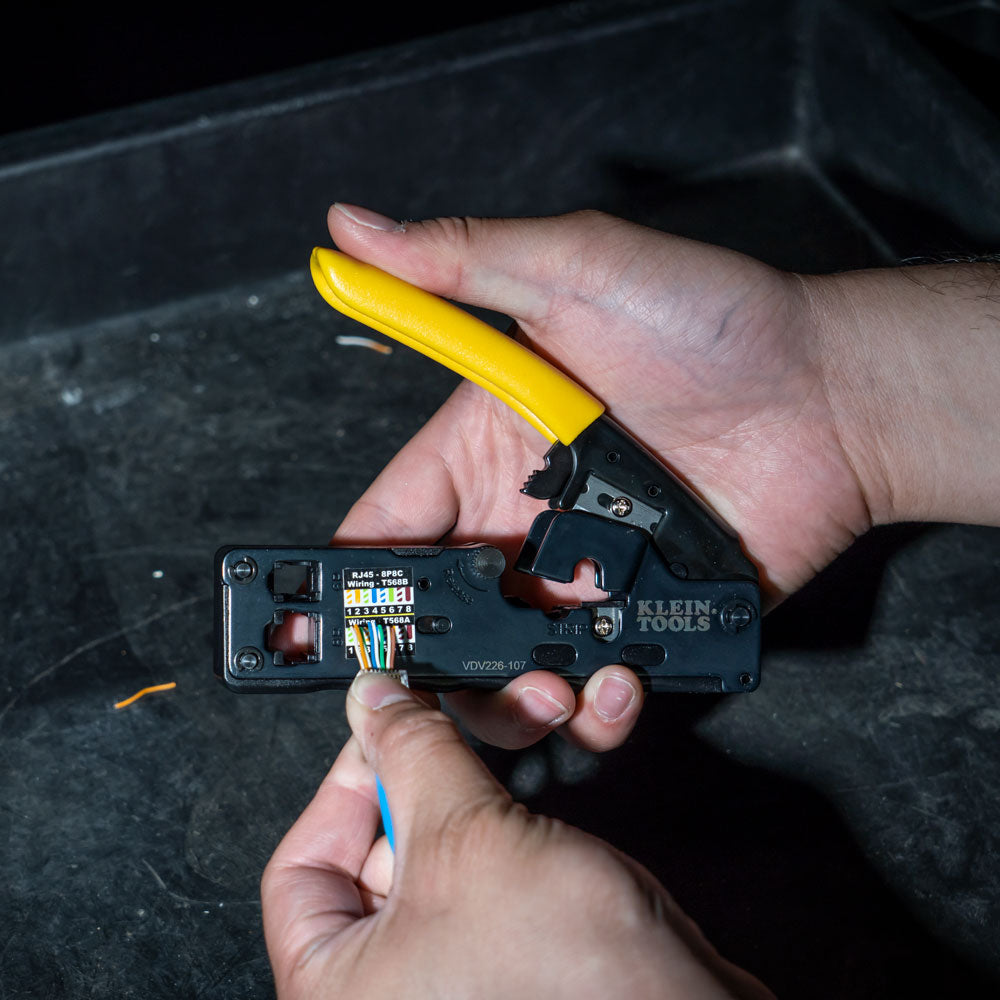 Compact Ratcheting Modular Crimper
