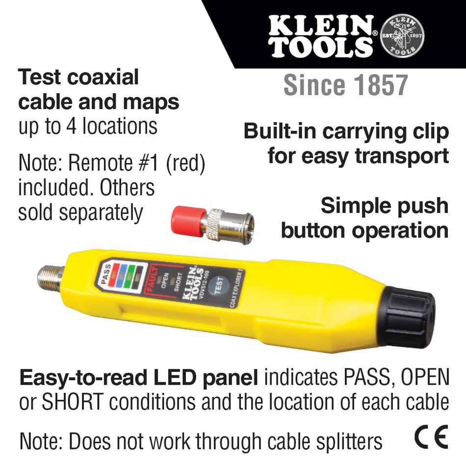 Coax Explorer® 2 Tester