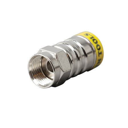 Push-On F Connector RG6/6Q 10-Pack