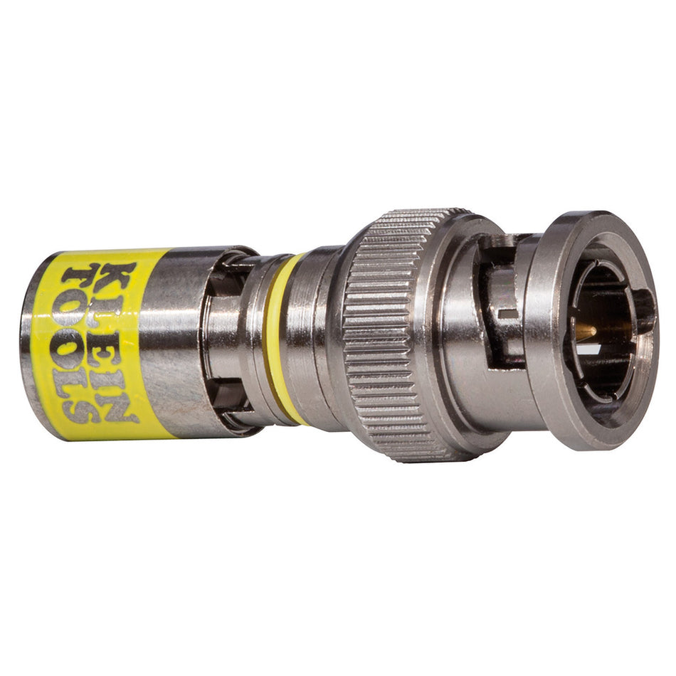 Klein Tools VDV813-607 Universal BNC Compression Connector RG6-R6Q 10-Pk