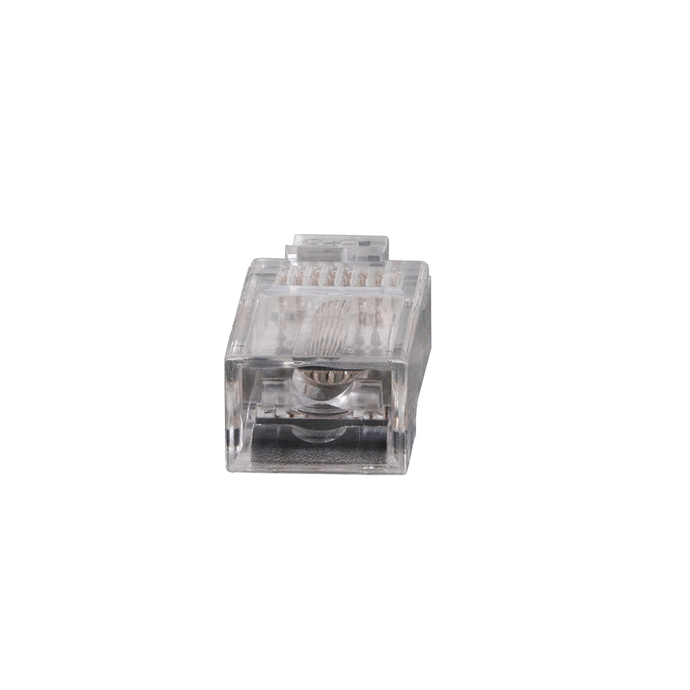 Pass-Thru™ Modular Data Plugs, RJ45 CAT5E, 10-Pack