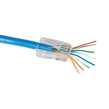 Pass-Thru™ Modular Data Plugs, CAT6, 200-Pack
