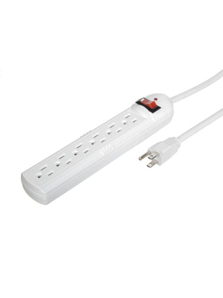 40031 Vista Electrical 40031 15A 125V 6 Outlet W/1 Surge Protection
