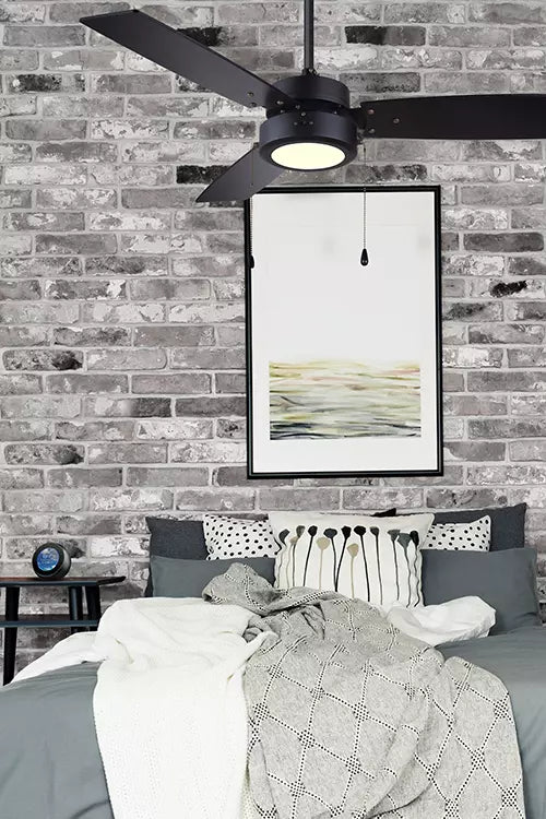 A photo of a , by WALLIS fan CF42WAL3BK - Canarm eCommerce - Maple Electric Supply in Canada