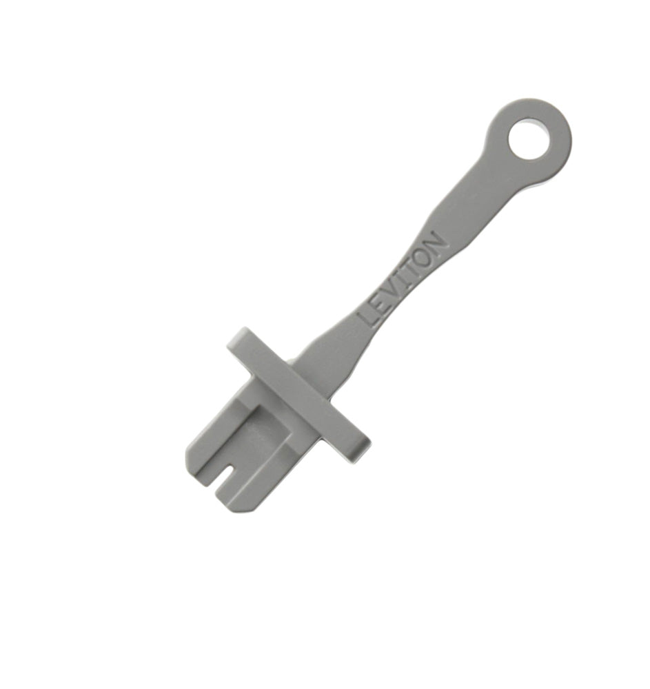 Gray Jack Termination Tool - Efficient and Durable Wiring Accessory, MULTI MEDIA, Leviton - Maple Electric Supply 